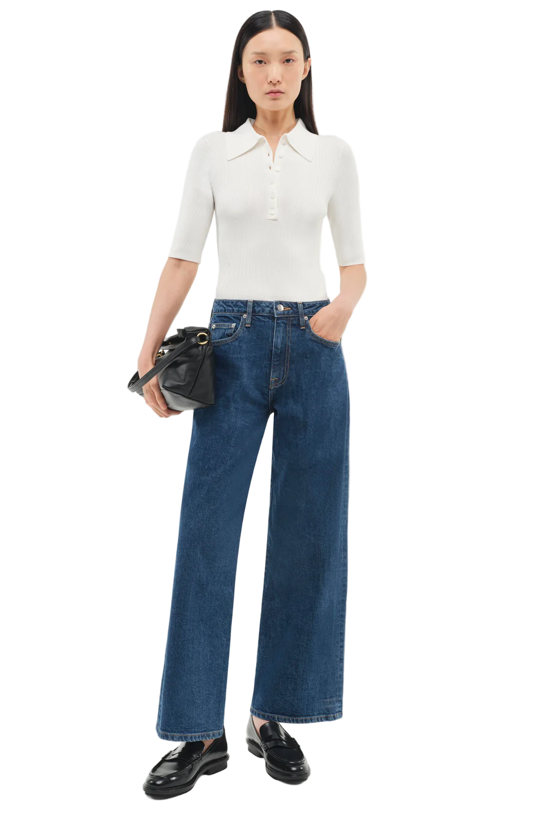 JUDE HIGH RISE CROP WIDE LEG
sassanova