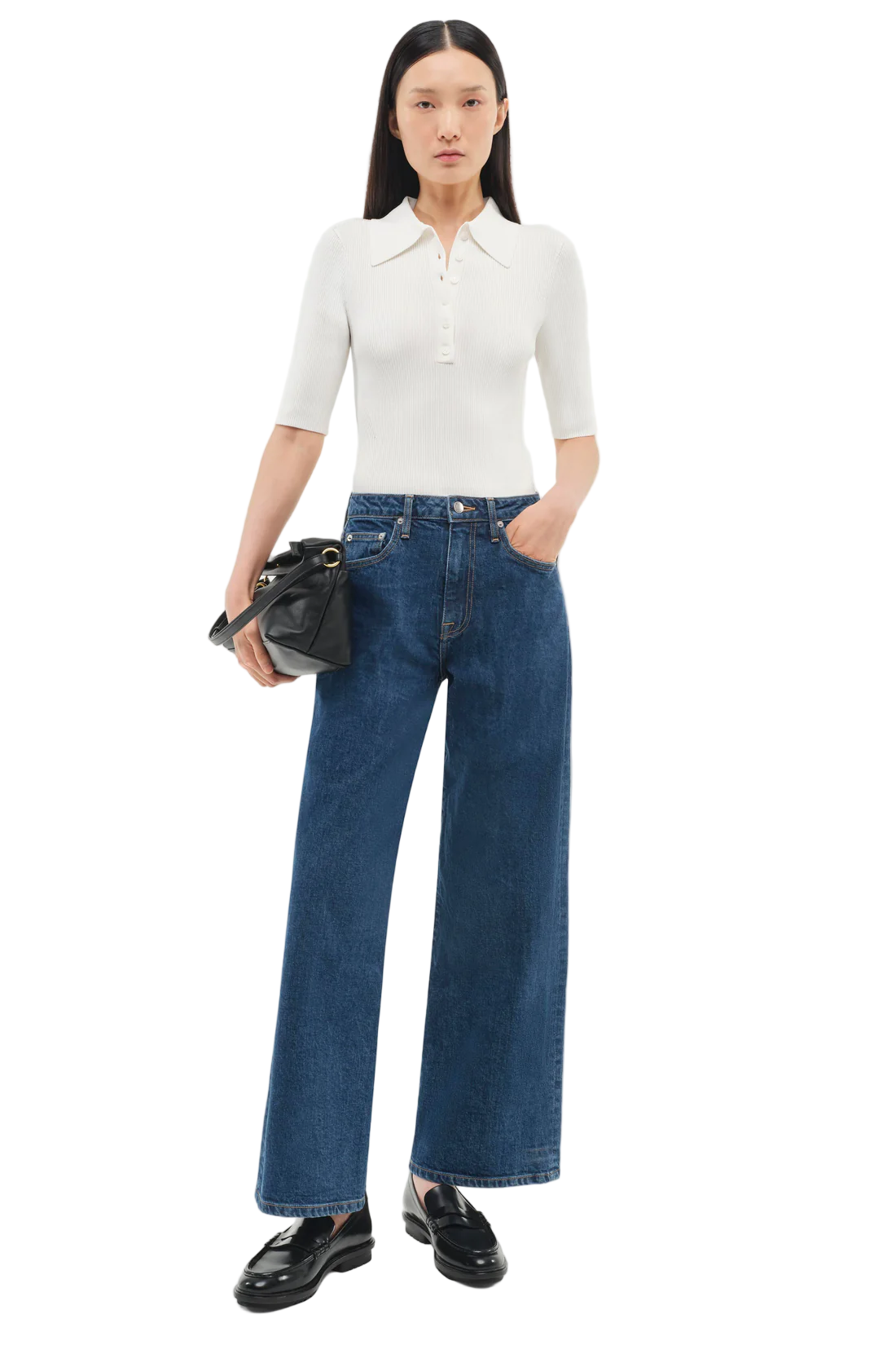 JUDE HIGH RISE CROP WIDE LEG
sassanova