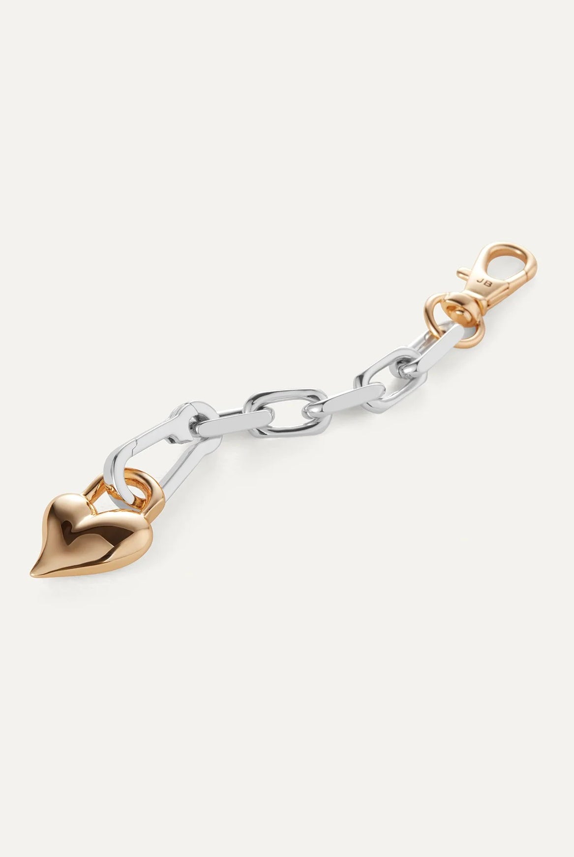 PADLOCK HEART CHAIN BRACELET - Bracelets - Sassanova