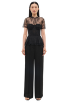 KEHLANI LACE S/S BUSTIER TOP - sassanova