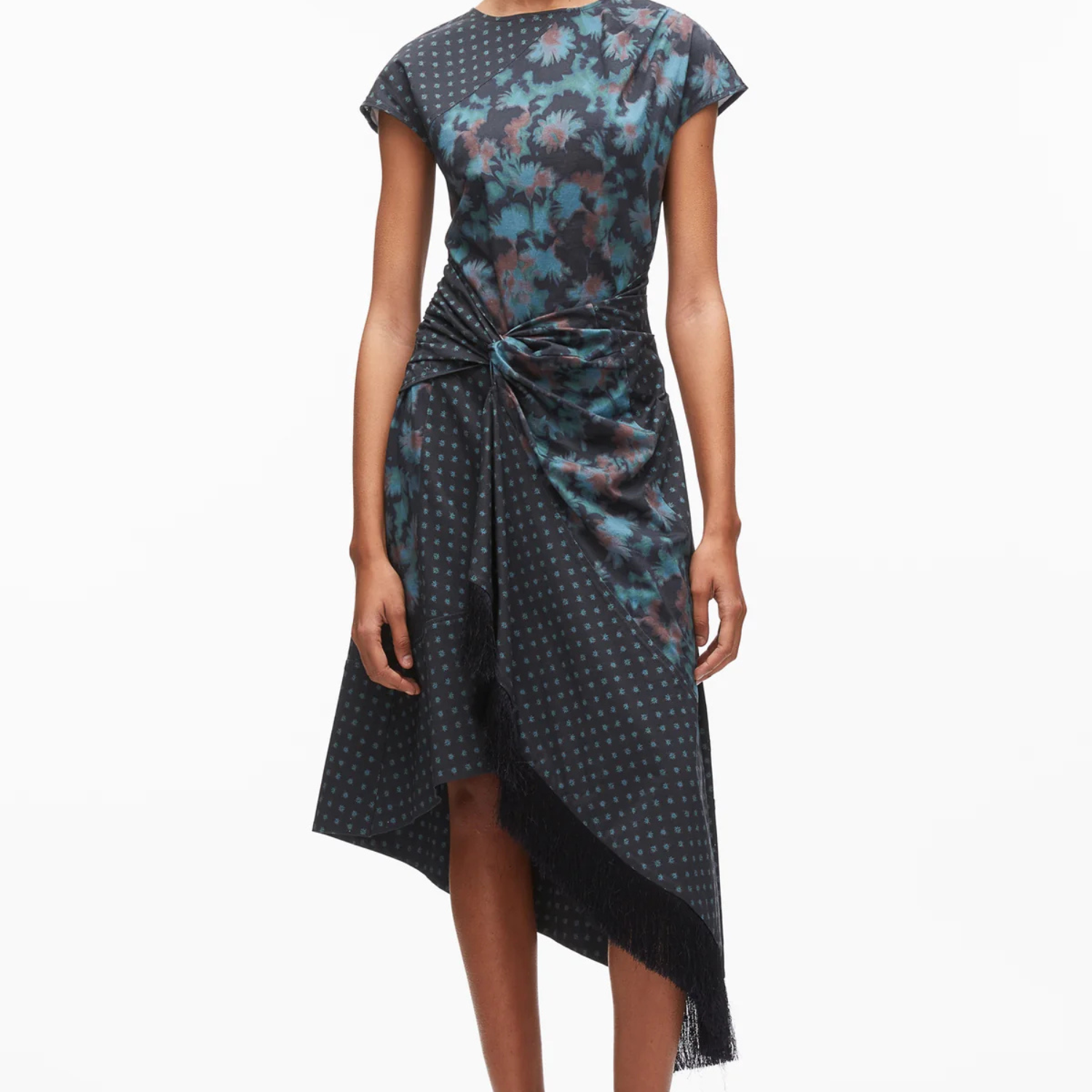 DESERT FLOWER TWIST DRESS