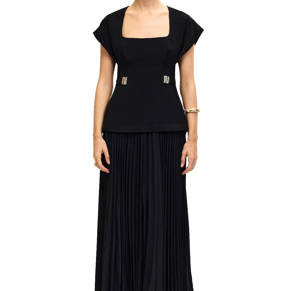 BOLLOW MAXI DRESS - Dress - Sassanova