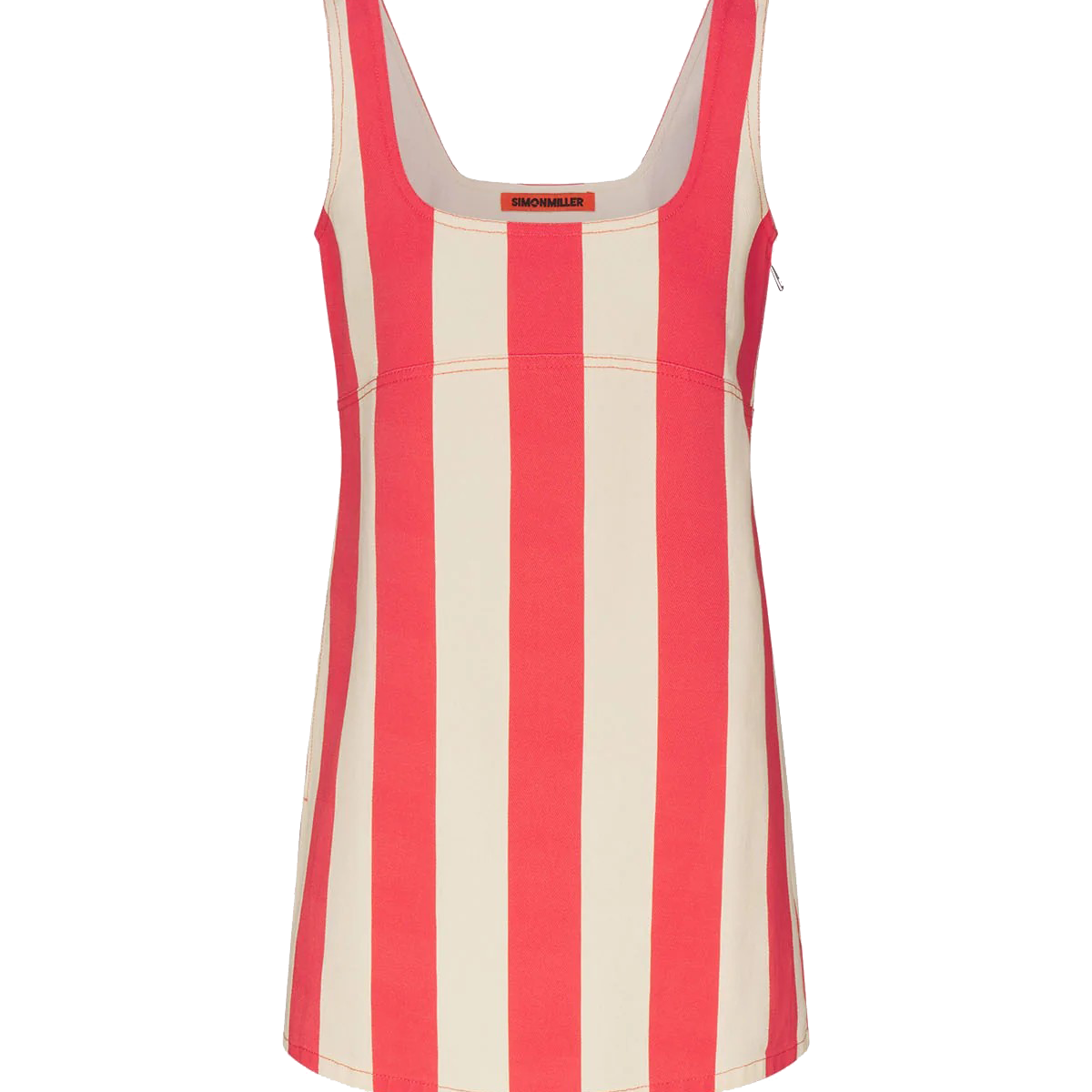 SAHARA STRIPED DENIM DRESS - Dresses - Sassanova