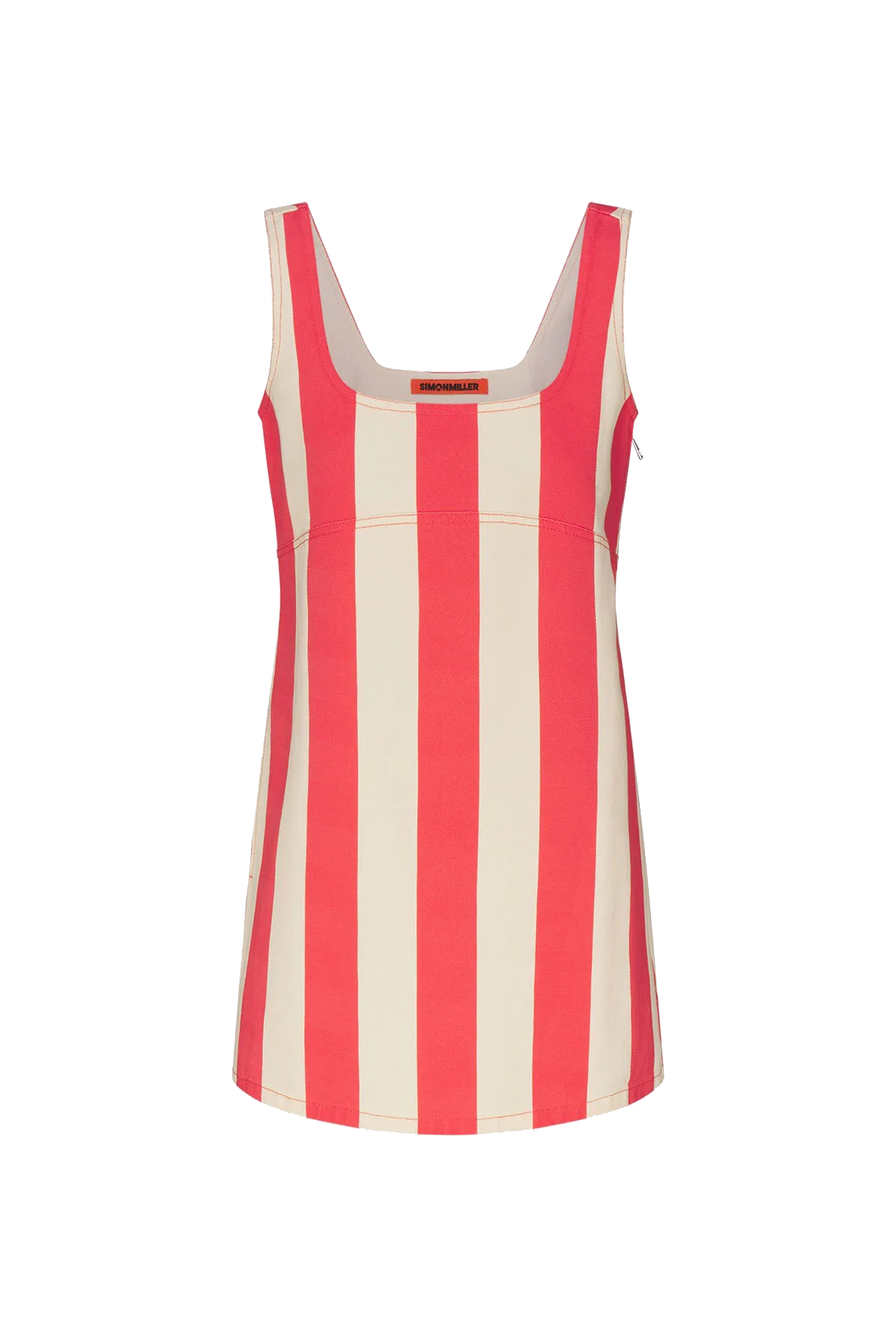 SAHARA STRIPED DENIM DRESS - Dresses - Sassanova