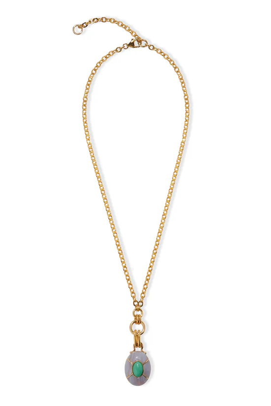 YUCCA PENDANT NECKLACE- MULTI - Necklaces - Sasssanova