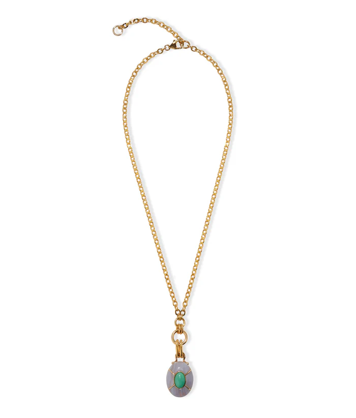 YUCCA PENDANT NECKLACE- MULTI - Necklaces - Sasssanova