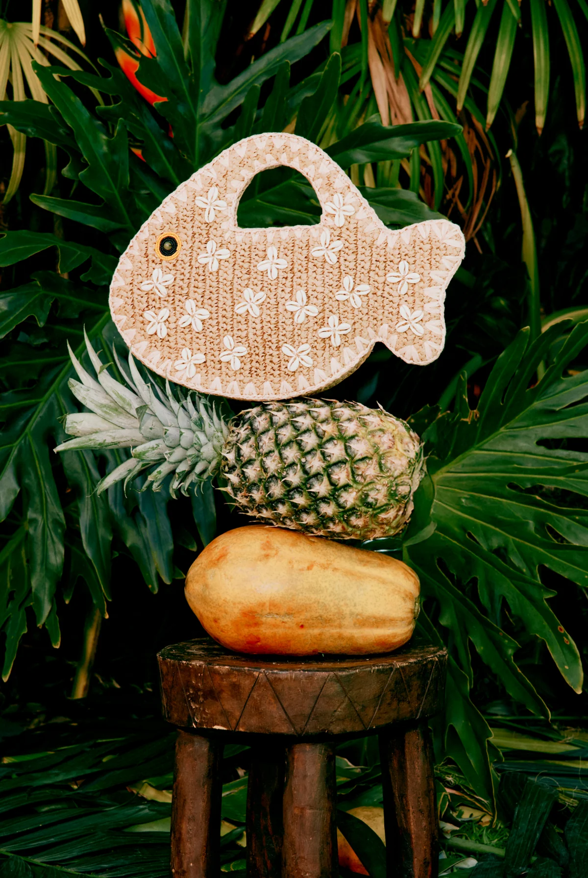 PUKA FISH BAG - Handbags - Sassanova