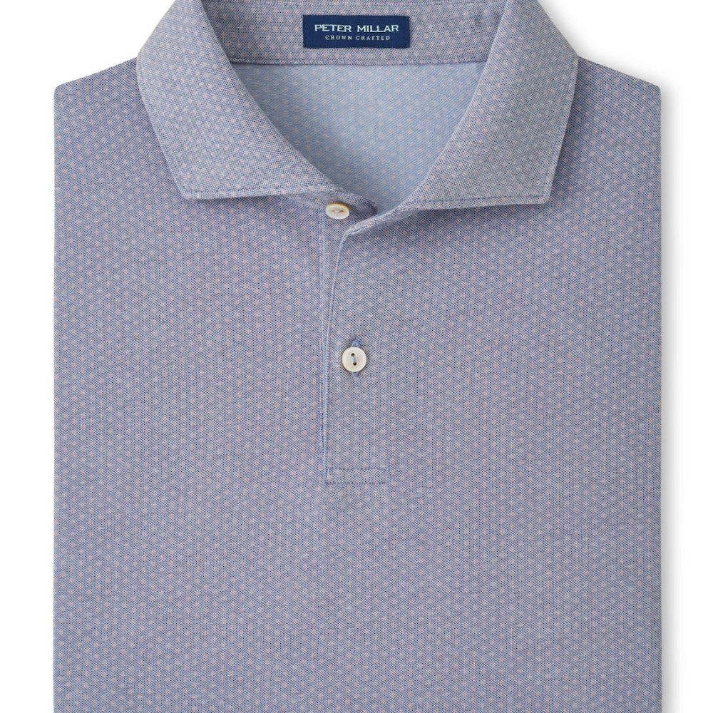 ALBATROSS DIAMOND PIQUE POLO - Short Sleeved Shirts - Novaman