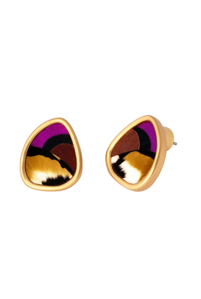 VIOLET STUD EARRING
sassanova