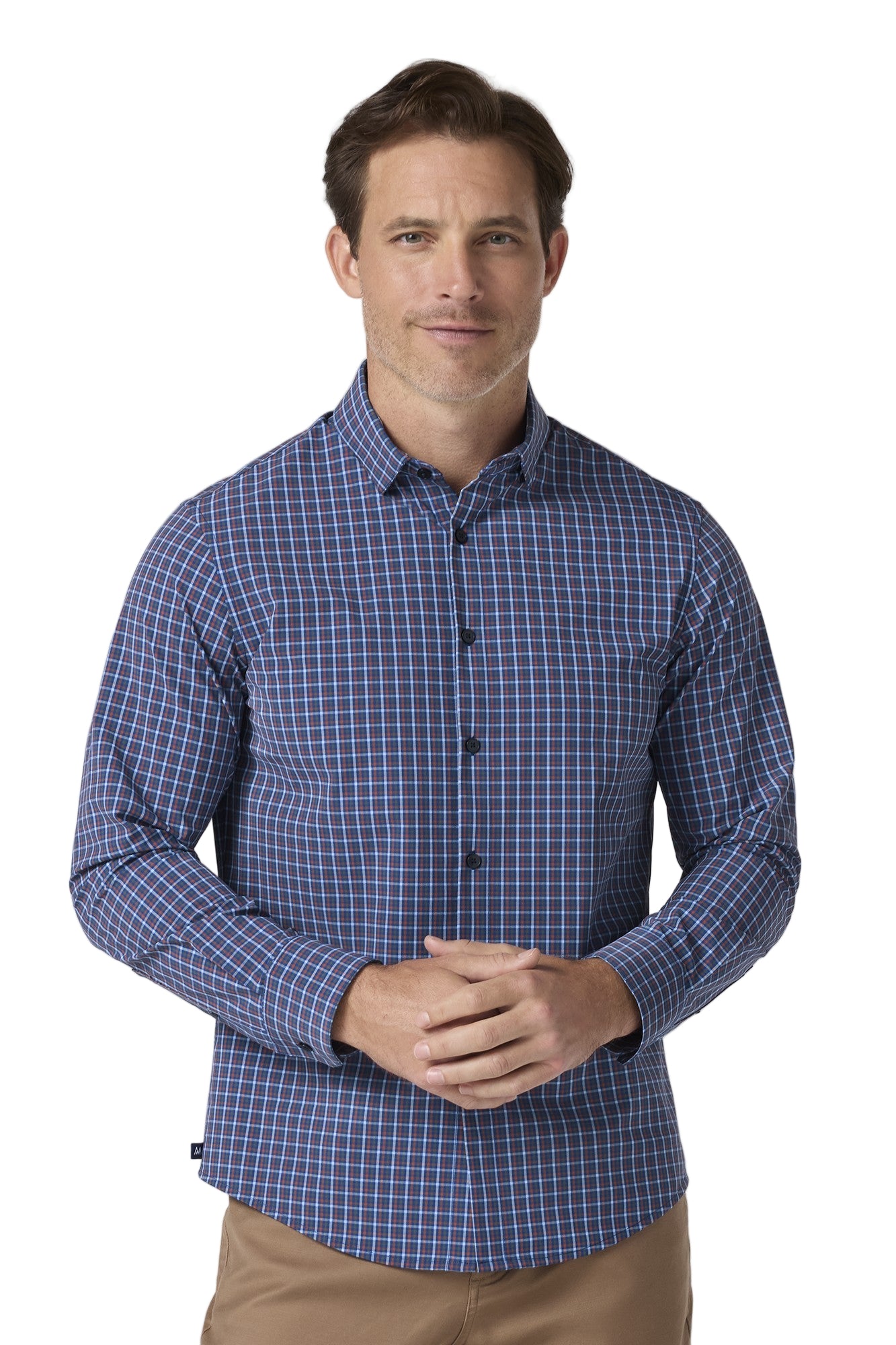 LEEWARD NO TUCK LS DRESS SHIRT-sassanova