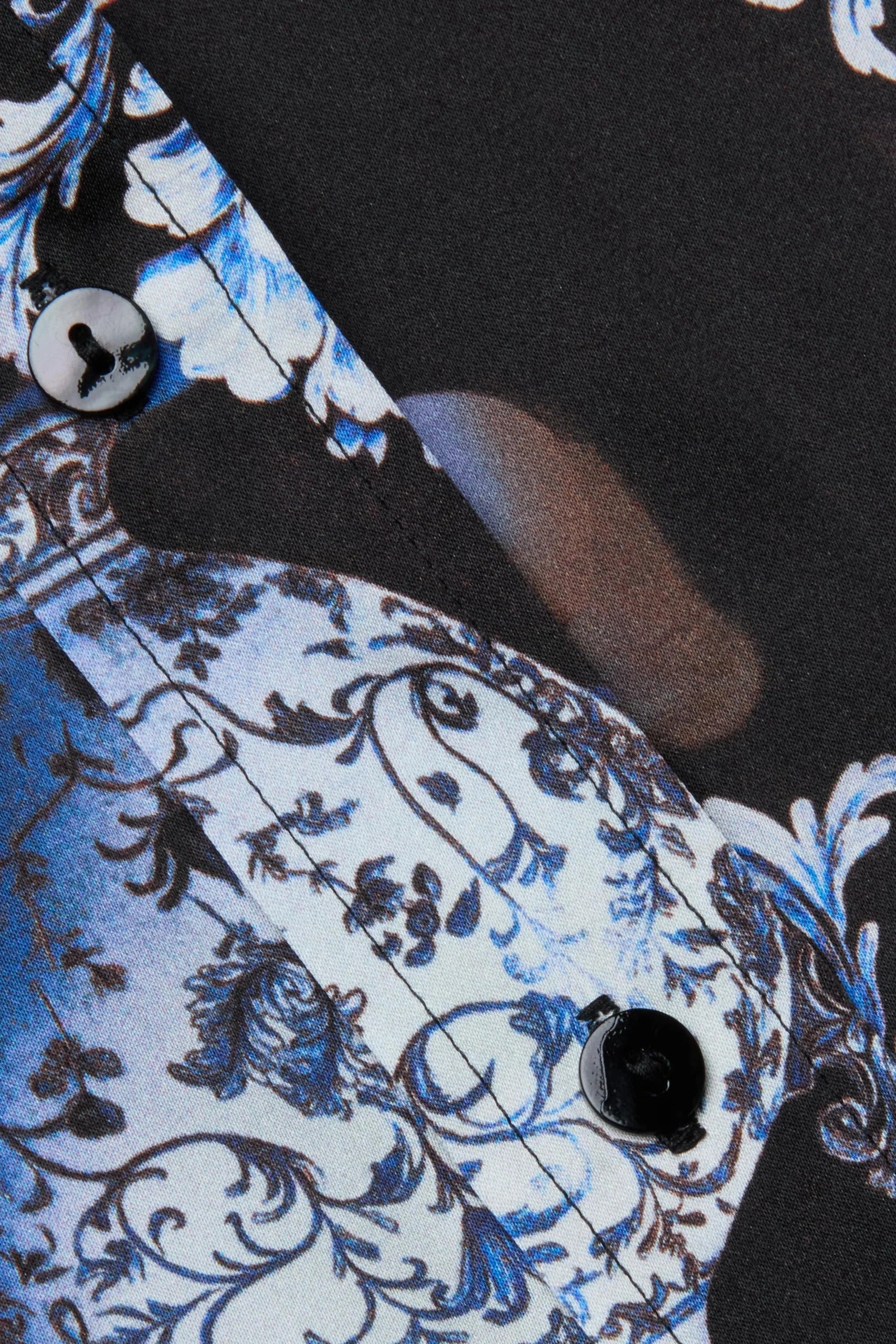 DANI 3/4 SLV BLOUSE (40126PXO) - Sassanova