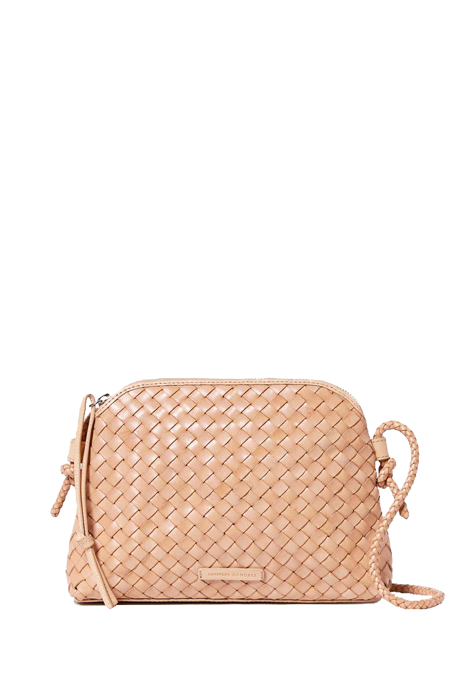 MALLORY WOVEN CROSSBODY - Handbags - Sassanova