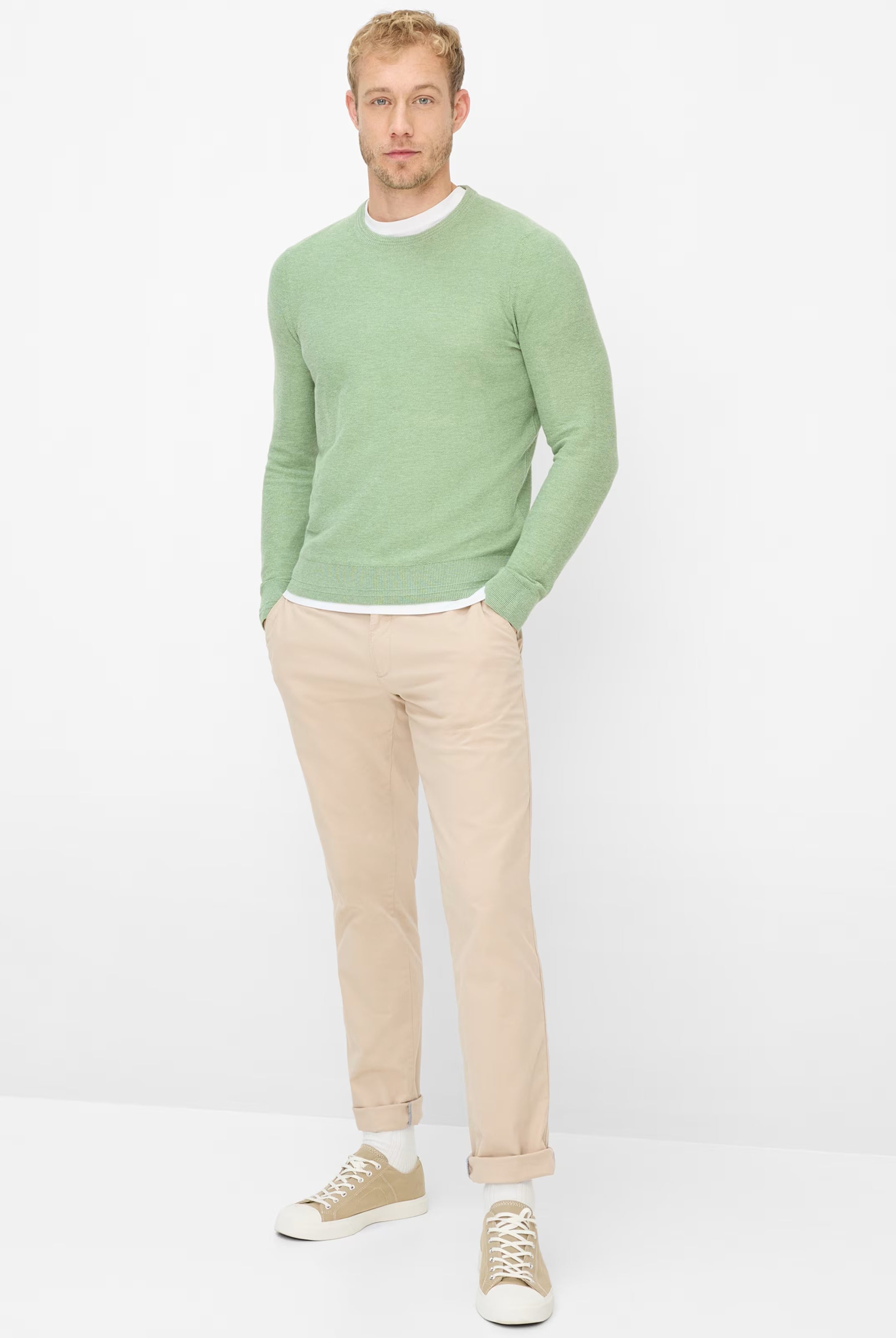 RICK LONG SLEEVE CREW - Sweaters - Novaman