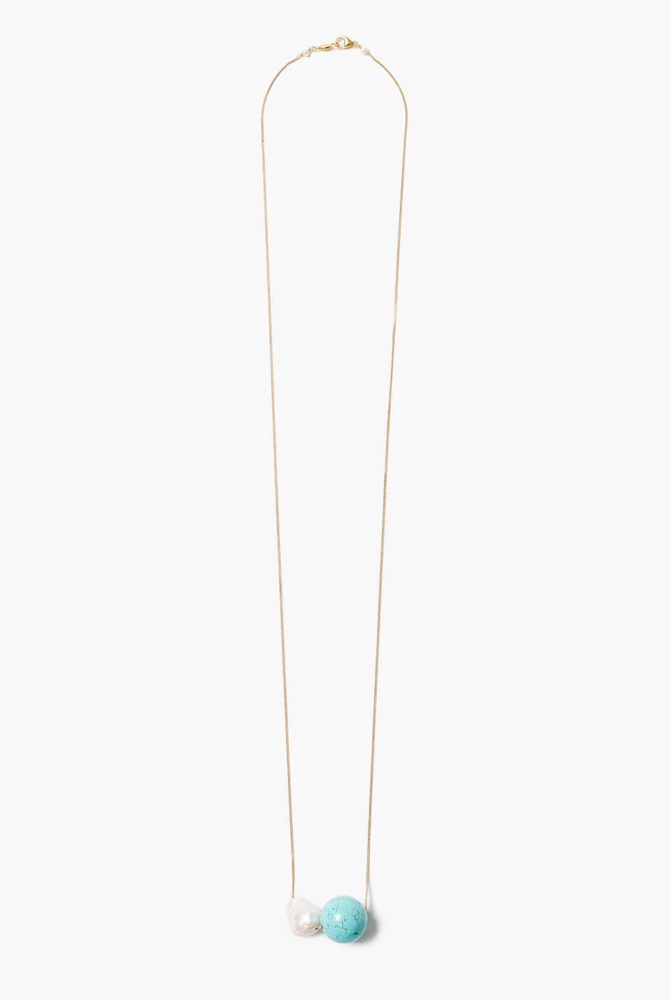 SORELLINA NECKLACE- TURQUOISE - Necklaces - Sassanova