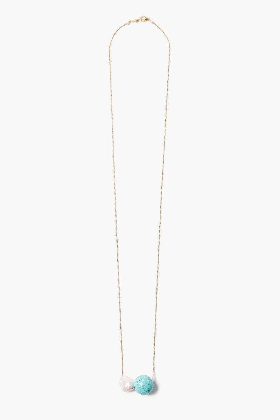 SORELLINA NECKLACE- TURQUOISE - Necklaces - Sassanova