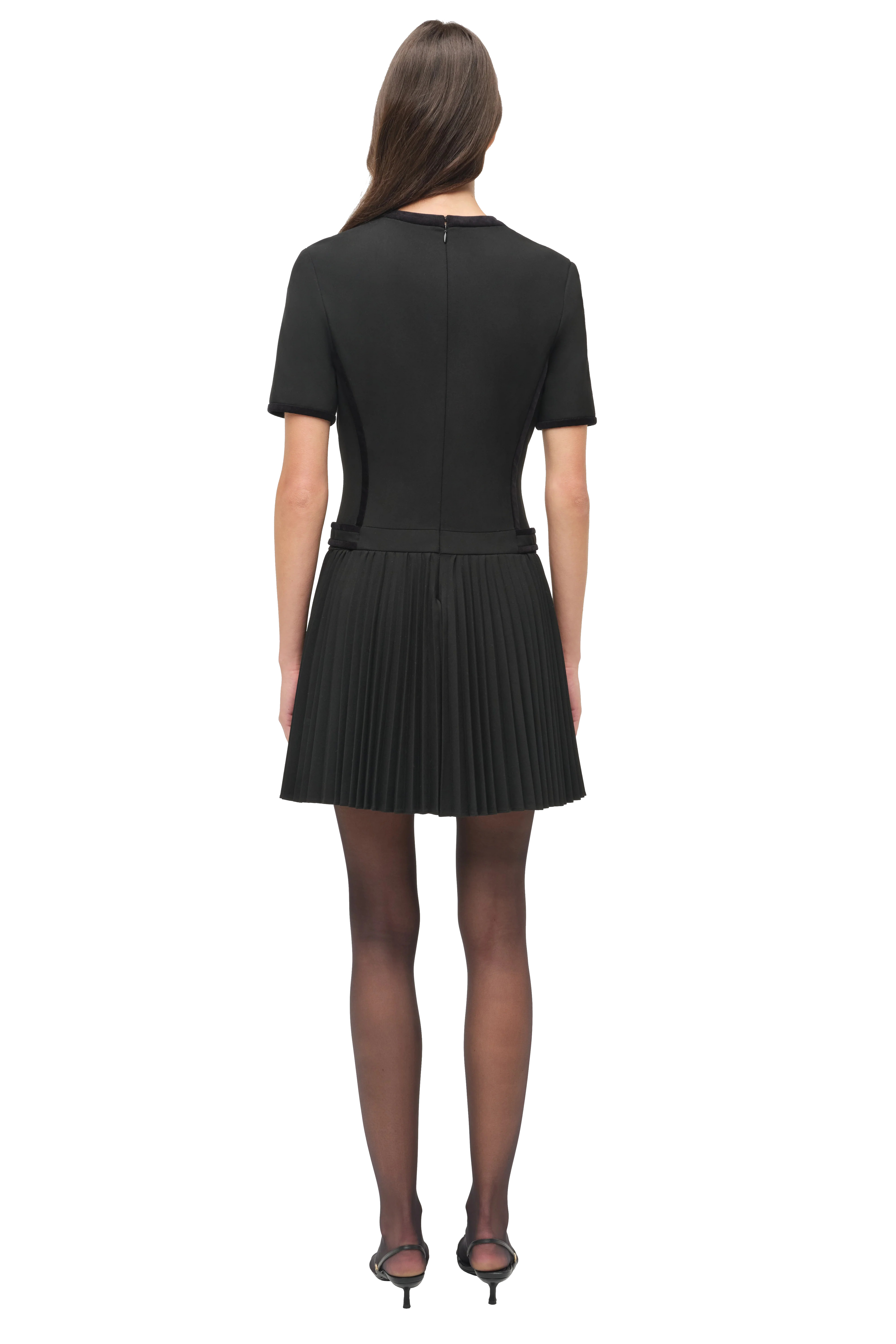 DORIA S/S MINI DRESS - Sassanova