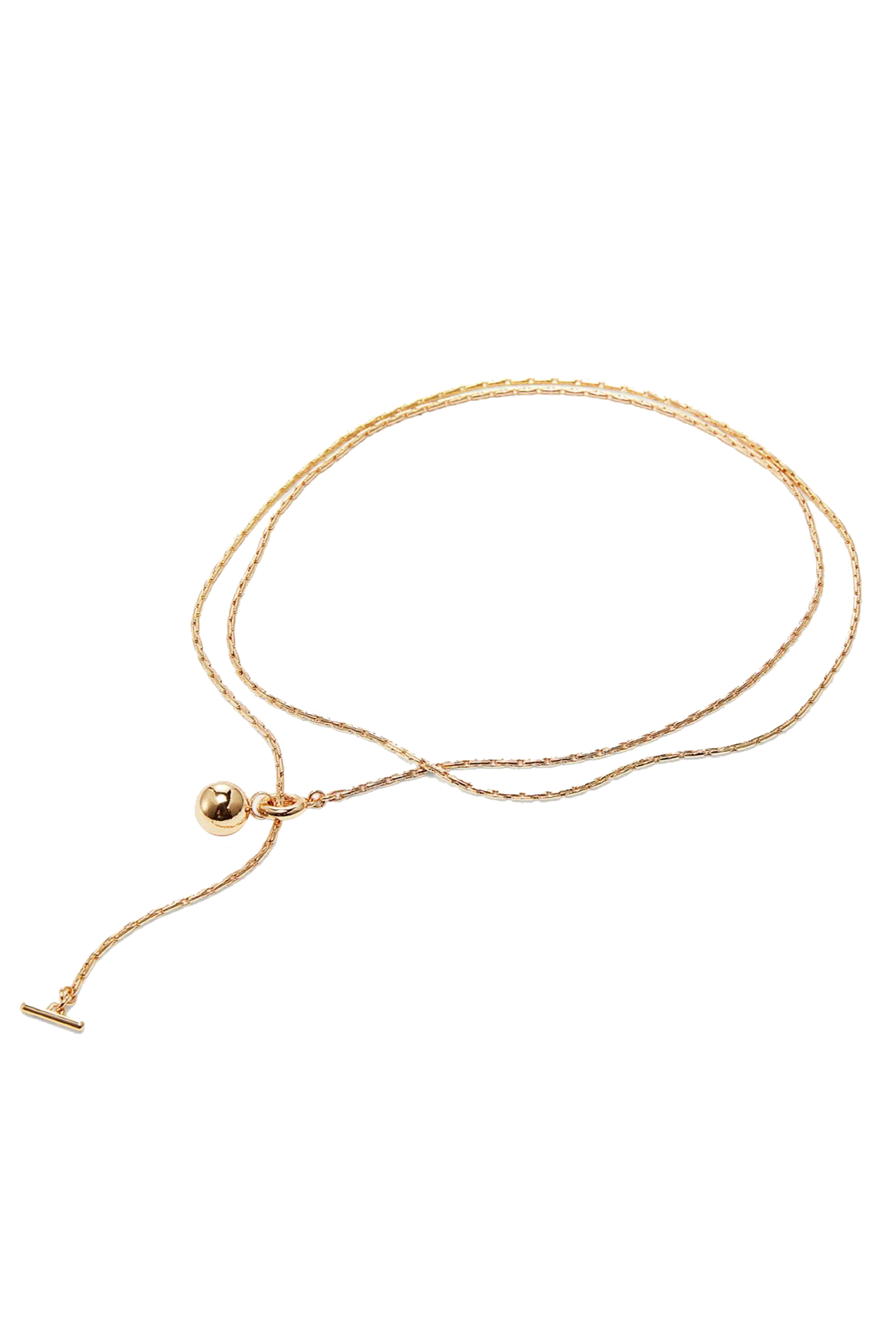 CONSTANCE WRAP CHAIN NECKLACE - Necklaces - Sassanova