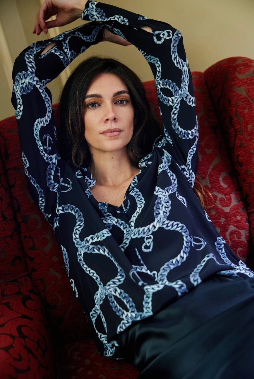 DARIA BLOUSE- HEART CHAIN
sassanova