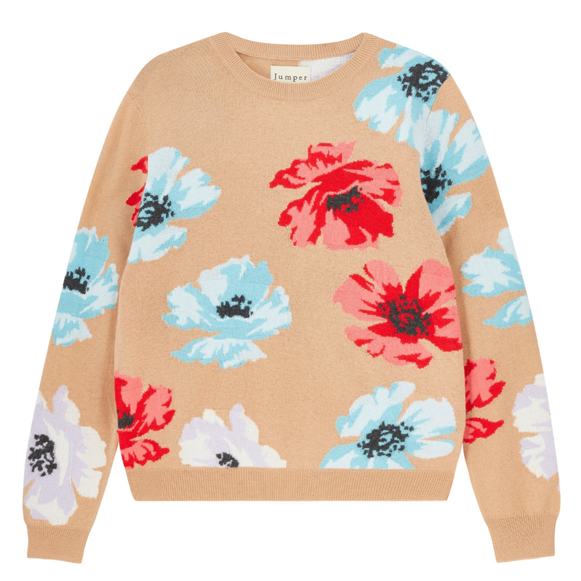 FLORAL POP CREW - Sweaters - Sassanova