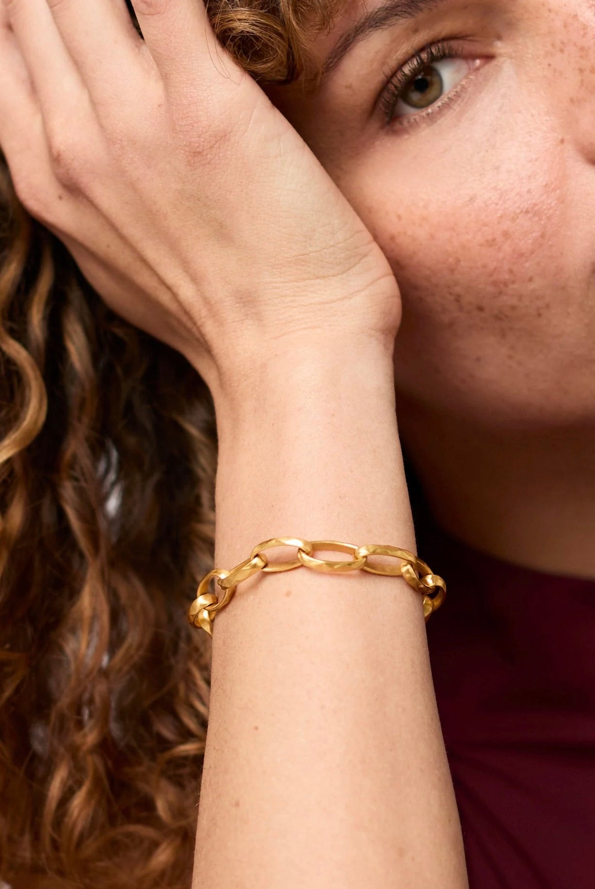 SOLARA LINK BRACELET- GLD
sassanova