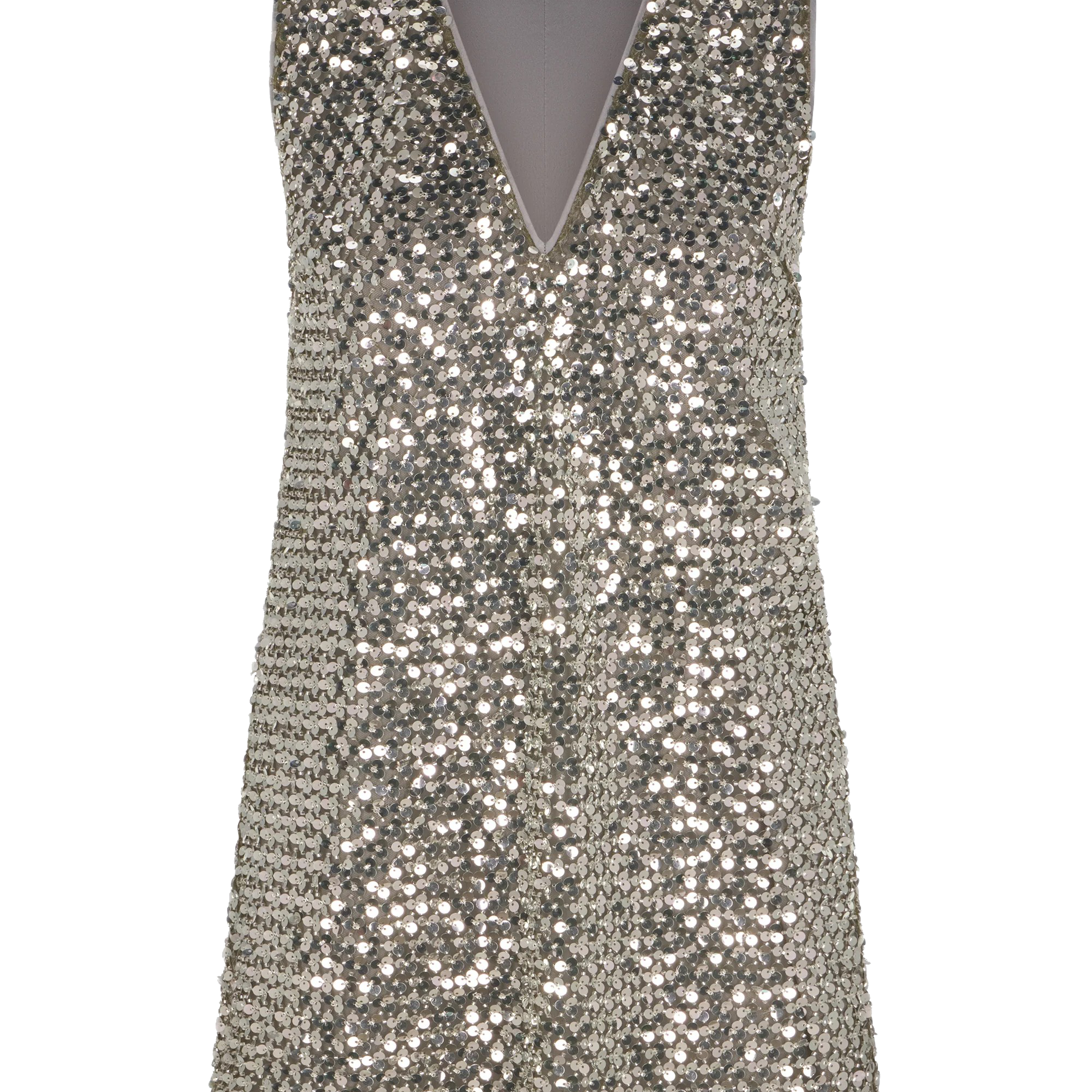 FOUNTAIN SEQUIN DRESS - Sassanova