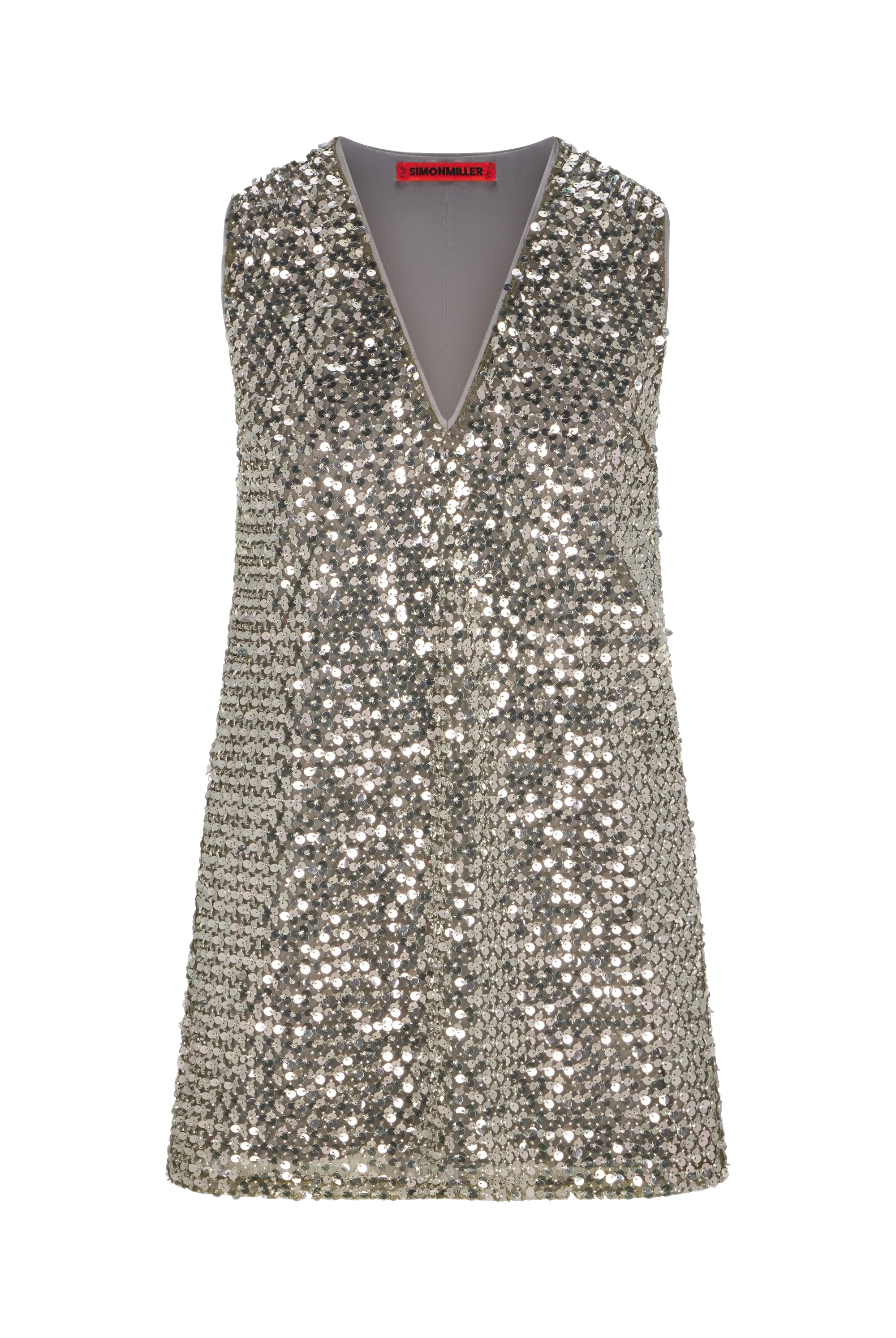 FOUNTAIN SEQUIN DRESS - Sassanova