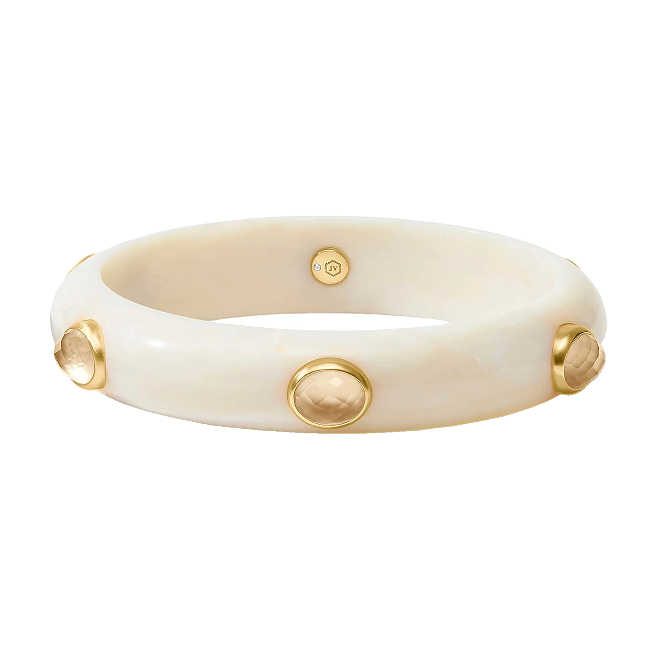 CARNABY STONE BANGLE - Bracelets - Sassanova