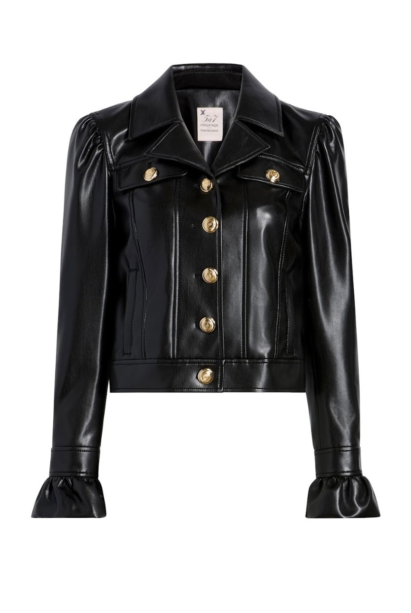 VEGAN LEATHER DERYN JACKET
sassanova