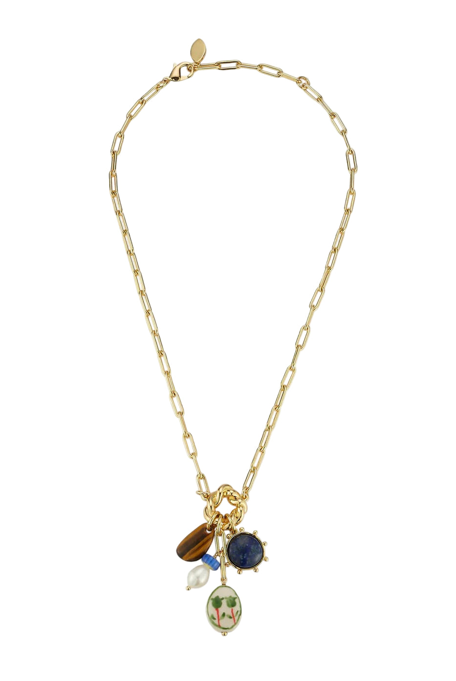 WRENLEY CHARM NECKLACE- MULTI
sassanova