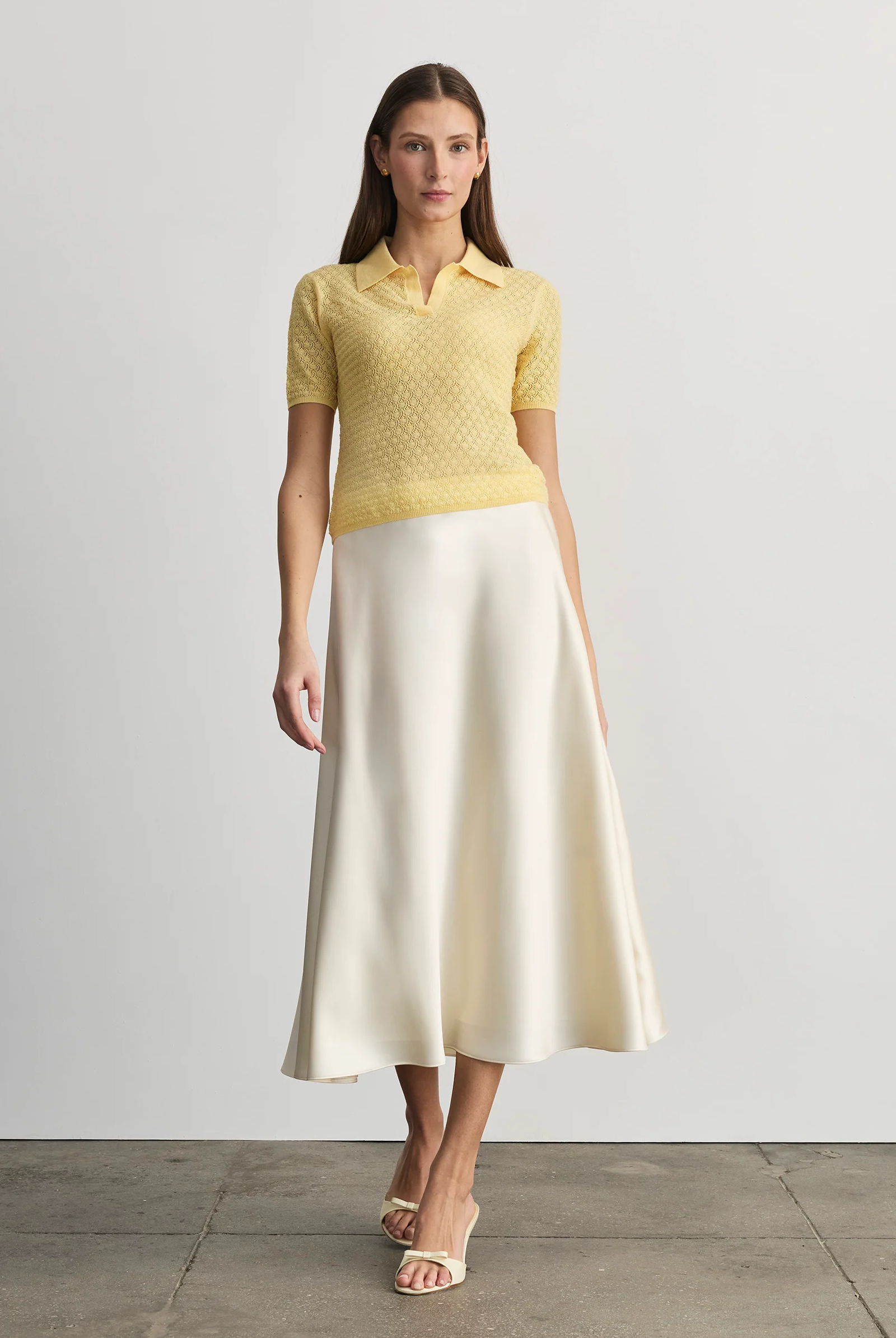 POINTELLE CAMILLA KNIT TOP - Sweaters - Sassanova