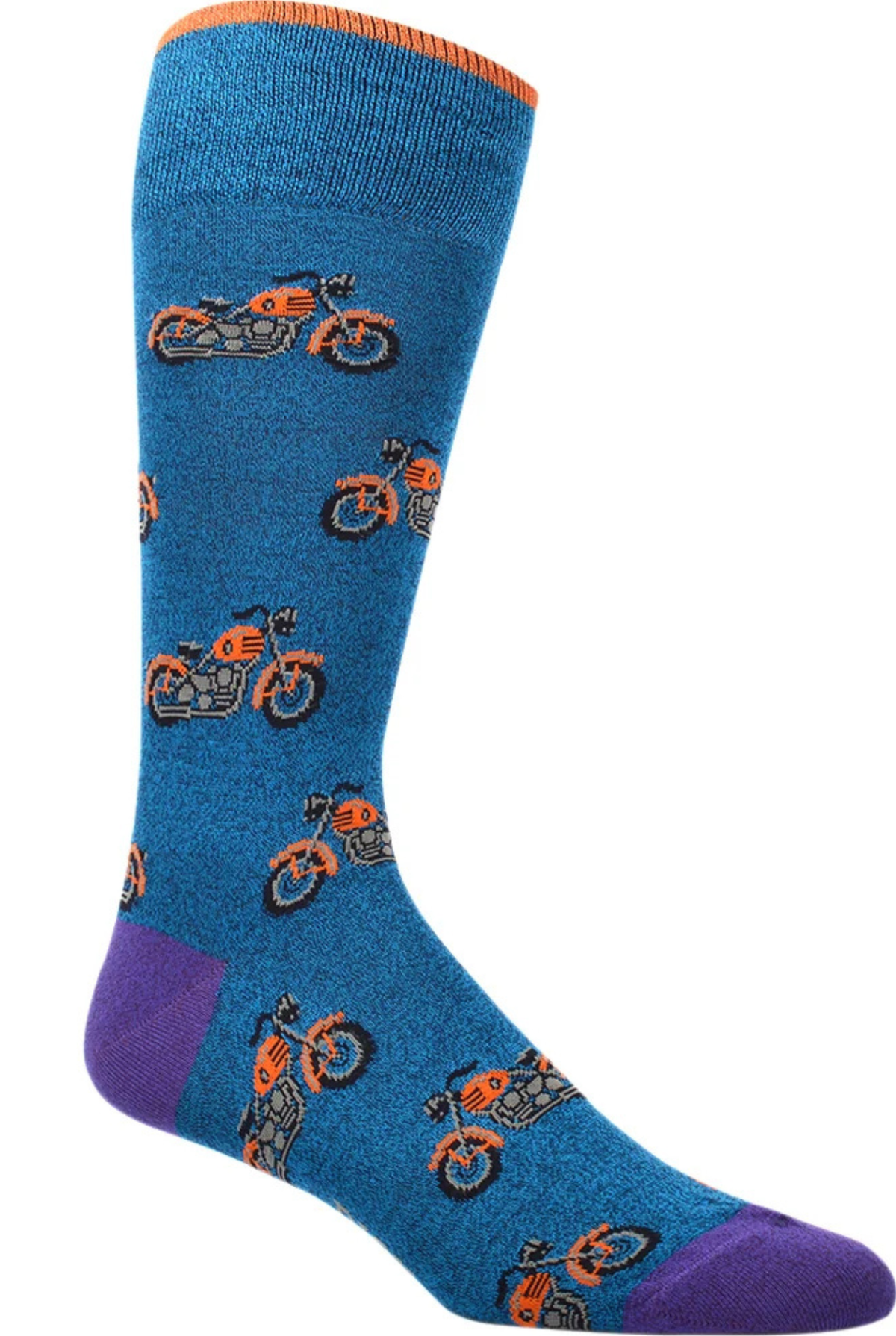 MOTORCYCLE SOCKS DARK TEAL Sassanova / Novaman