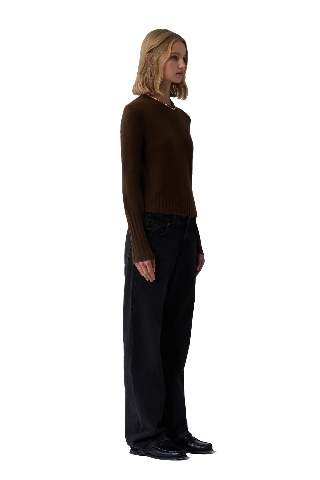 SHRUNKEN CREW - Sweaters - Sassanova