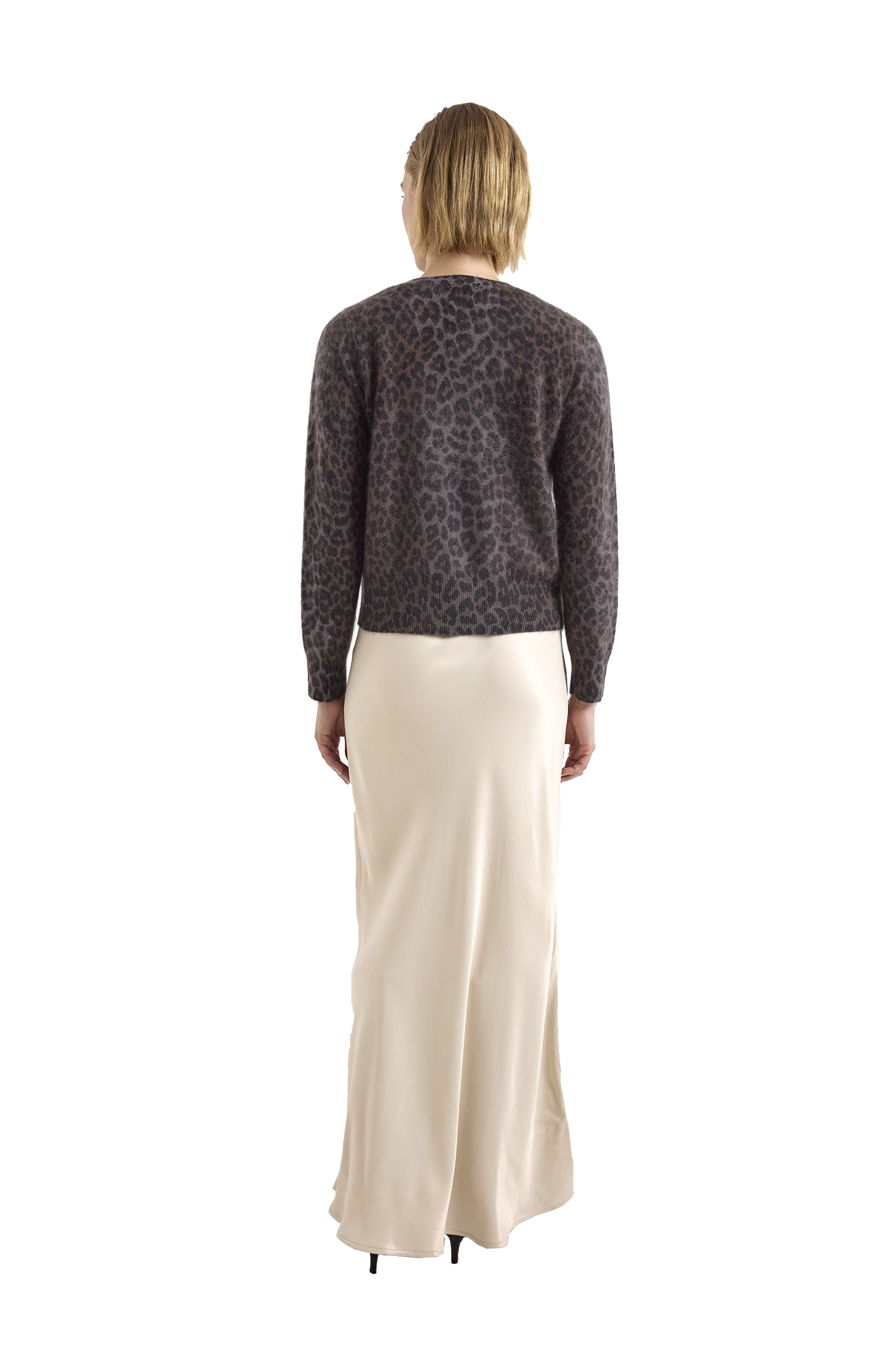 BELLE BRUSHED LEOPARD HENLEY - Sassanova