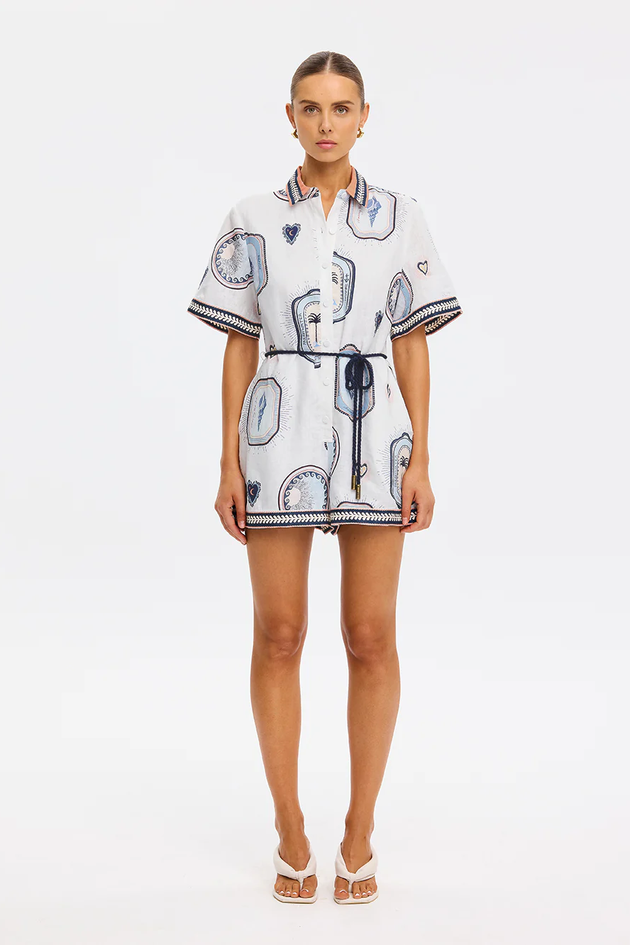 ALESSIA PLAYSUIT - Rompers - Sassanova