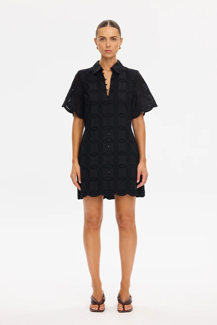 RIO MINI SHIRT DRESS - Dresses - Sassanova