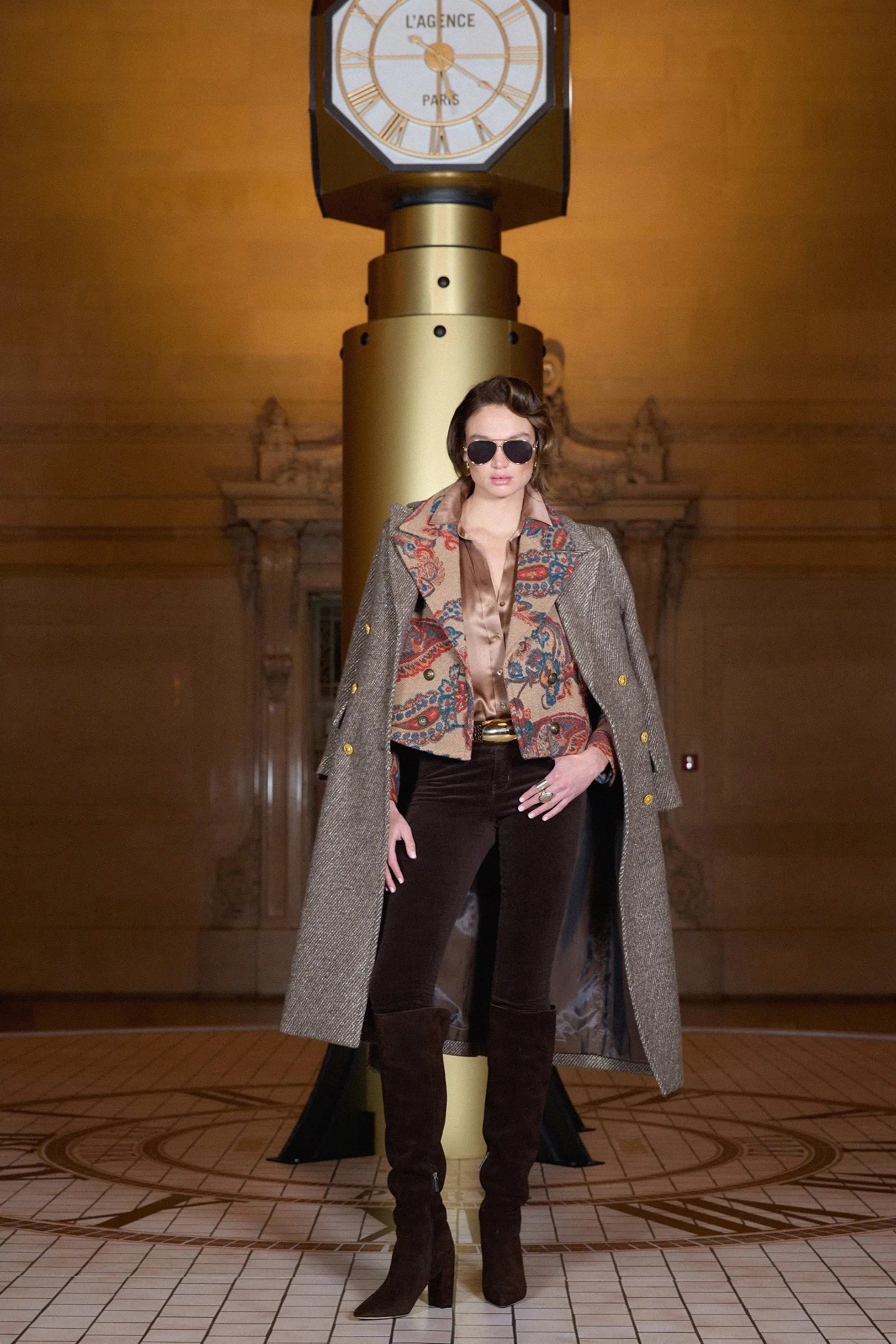 KELSEY CROPPED PEACOAT-Sassanova