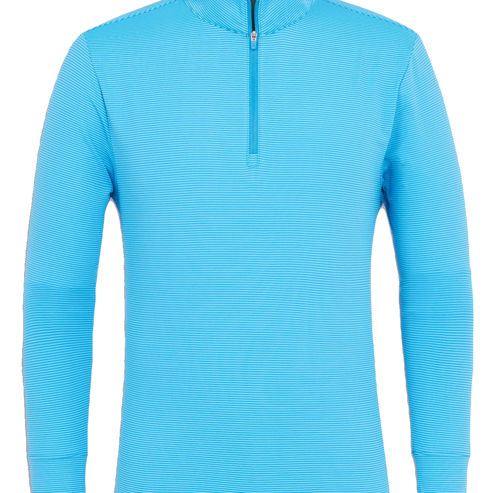 WALKER STRIPE 1/4 ZIP SWEATER - Sweaters - Novaman