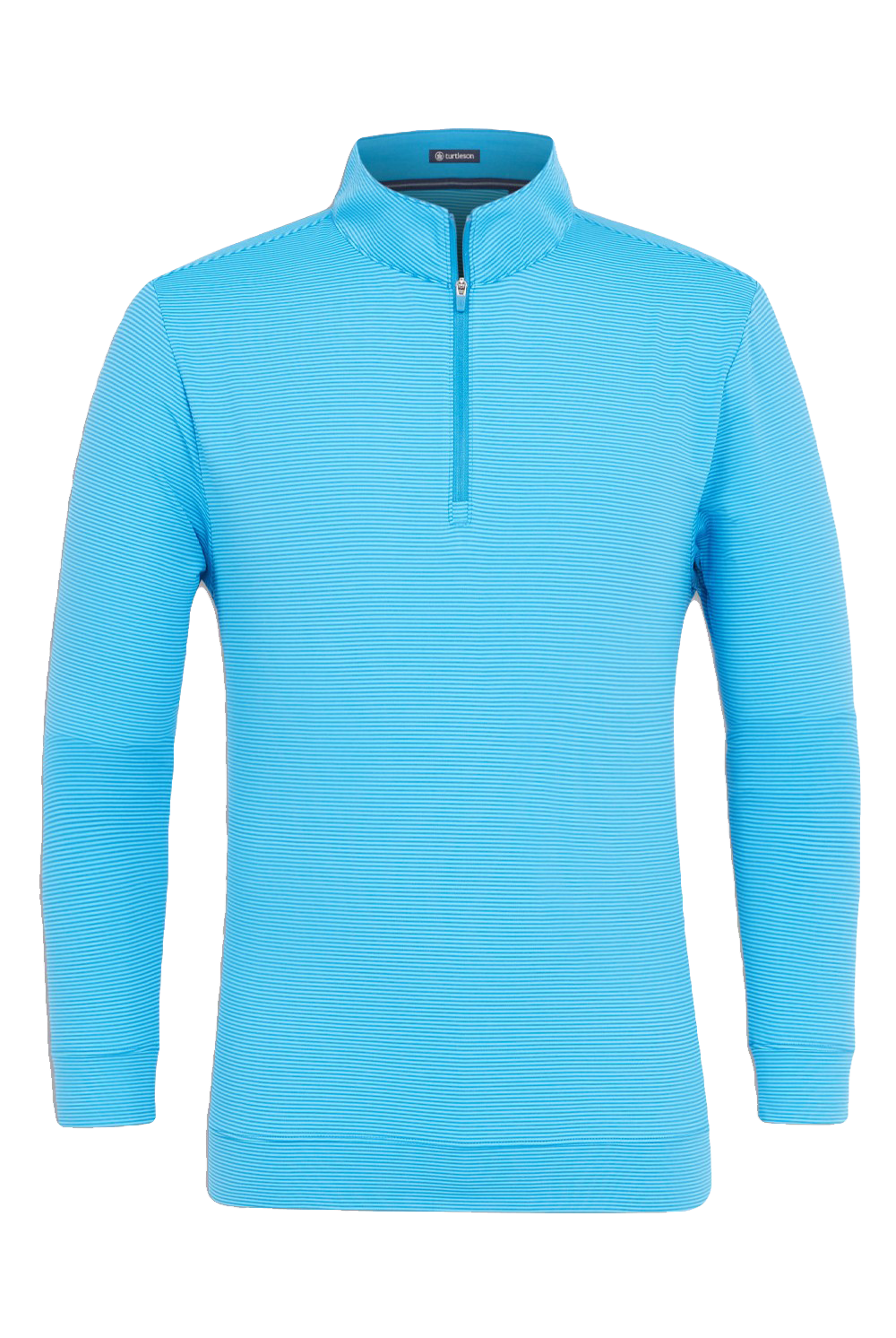 WALKER STRIPE 1/4 ZIP SWEATER - Sweaters - Novaman