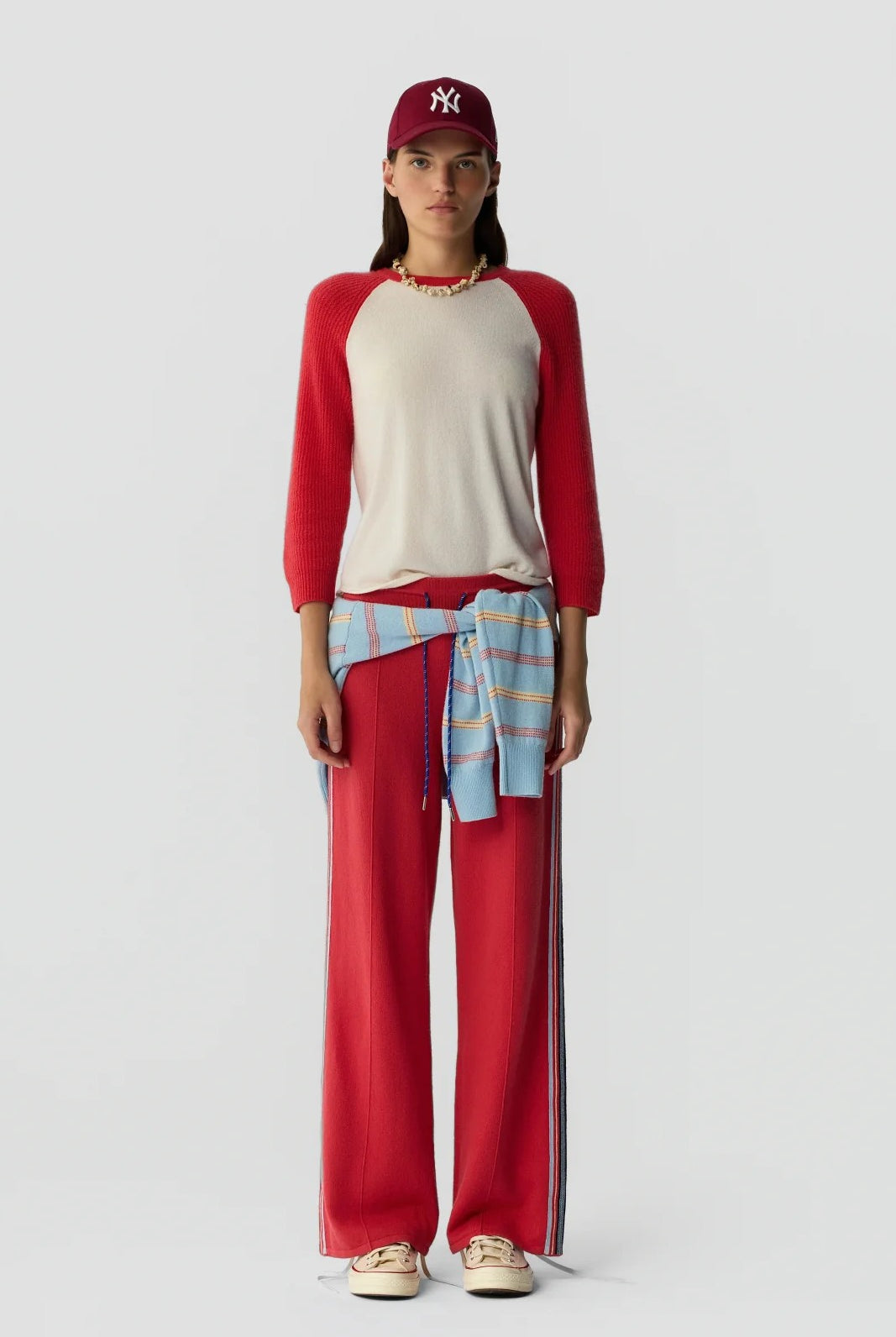 BASEBALL TEE SWEATER - Sweaters - Sassanova