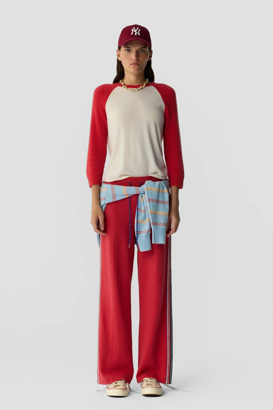 BASEBALL TEE SWEATER - Sweaters - Sassanova
