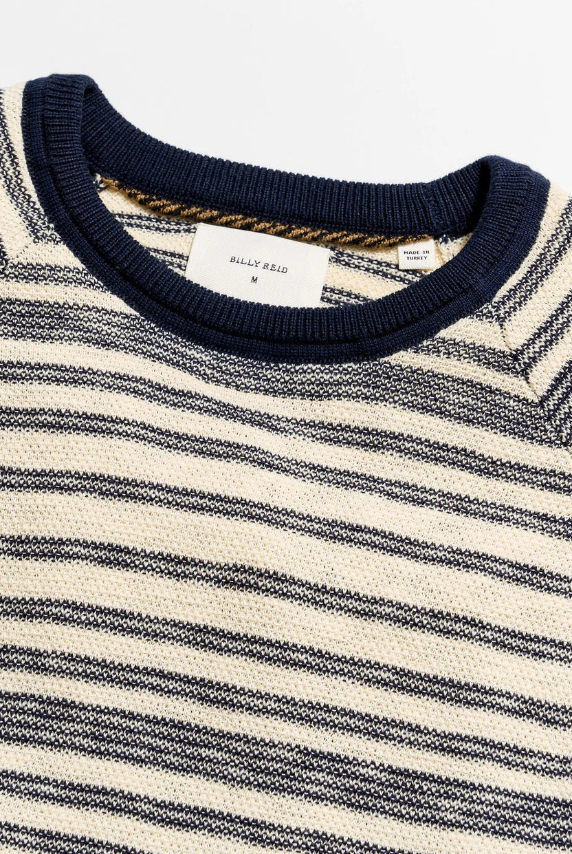 STRIPED CREW SWEATER - Sweaters - Novaman