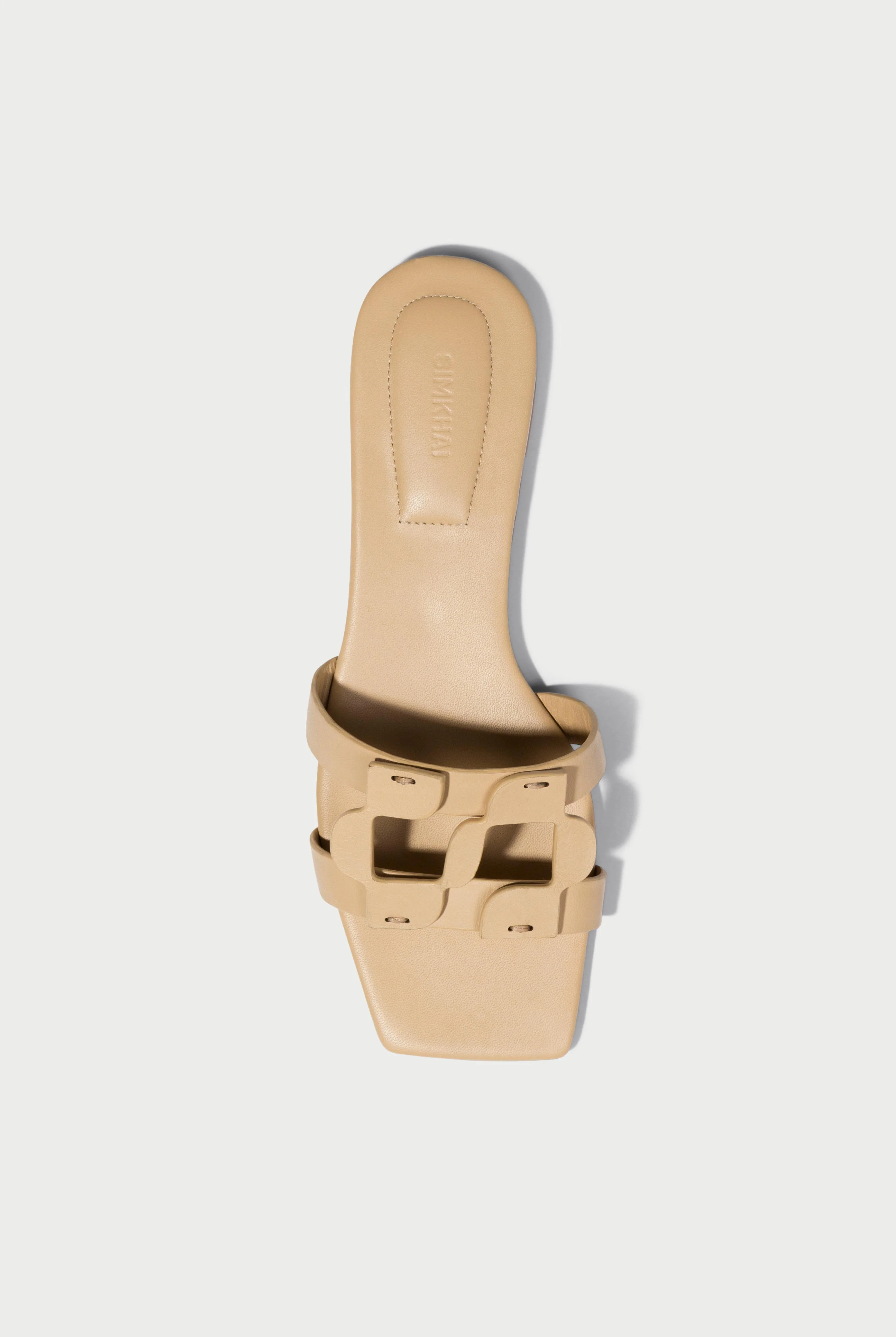 SIMKHAI MONOGRAM FLAT SLIDE - Shoes - Sassanova