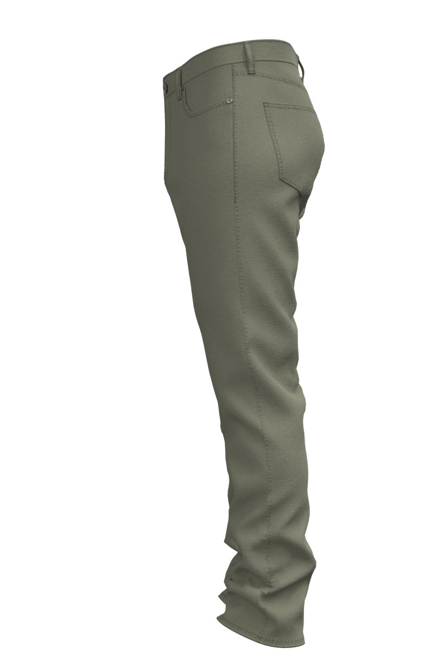 stretch terry  5 pocket pant-novaman