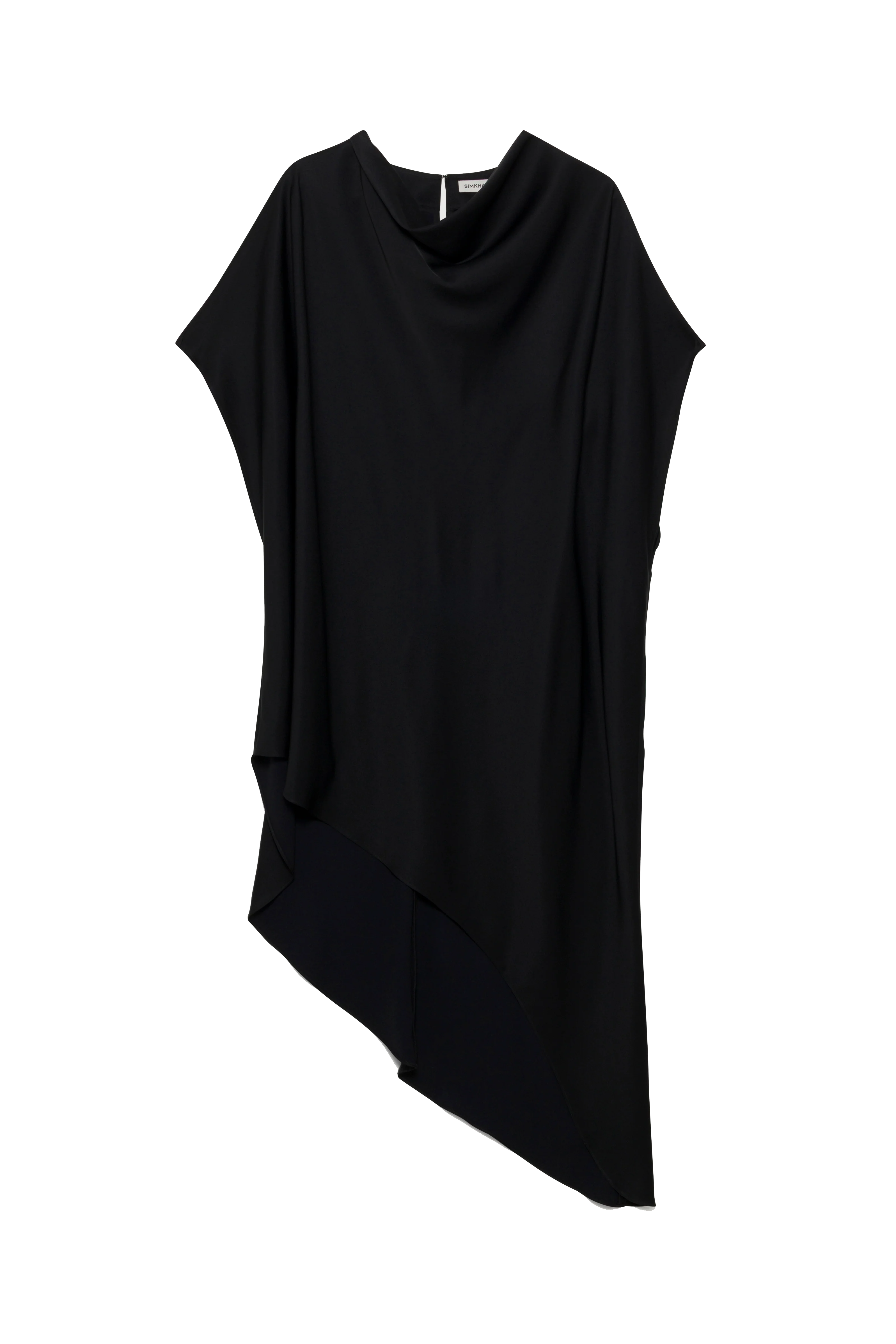 Sadia cape mini dress-sassanova