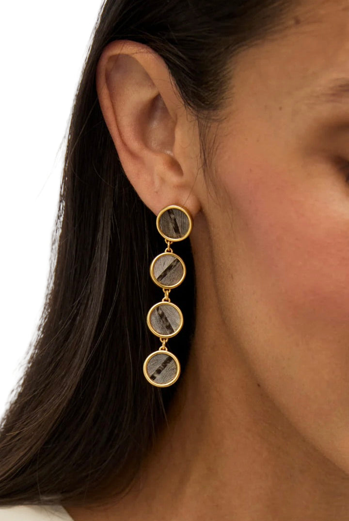 HARPER ROUND BEZEL DROP EARRINGS
sassanova
