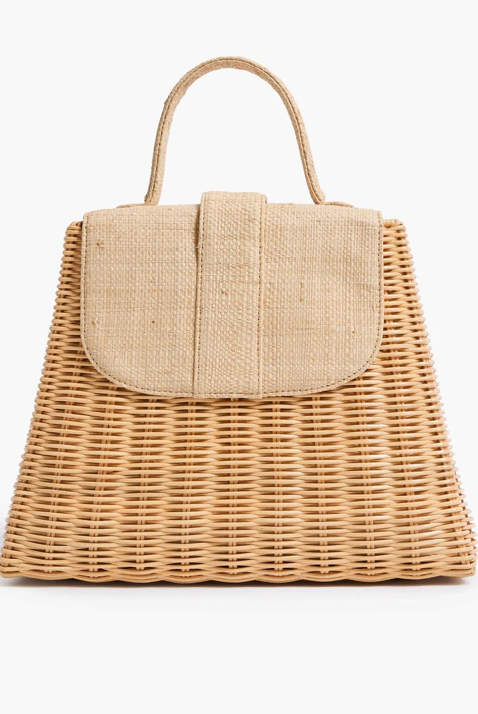 THE LADY BAG FLEUR- NATURAL/PASTEL - Handbags - Sassanova