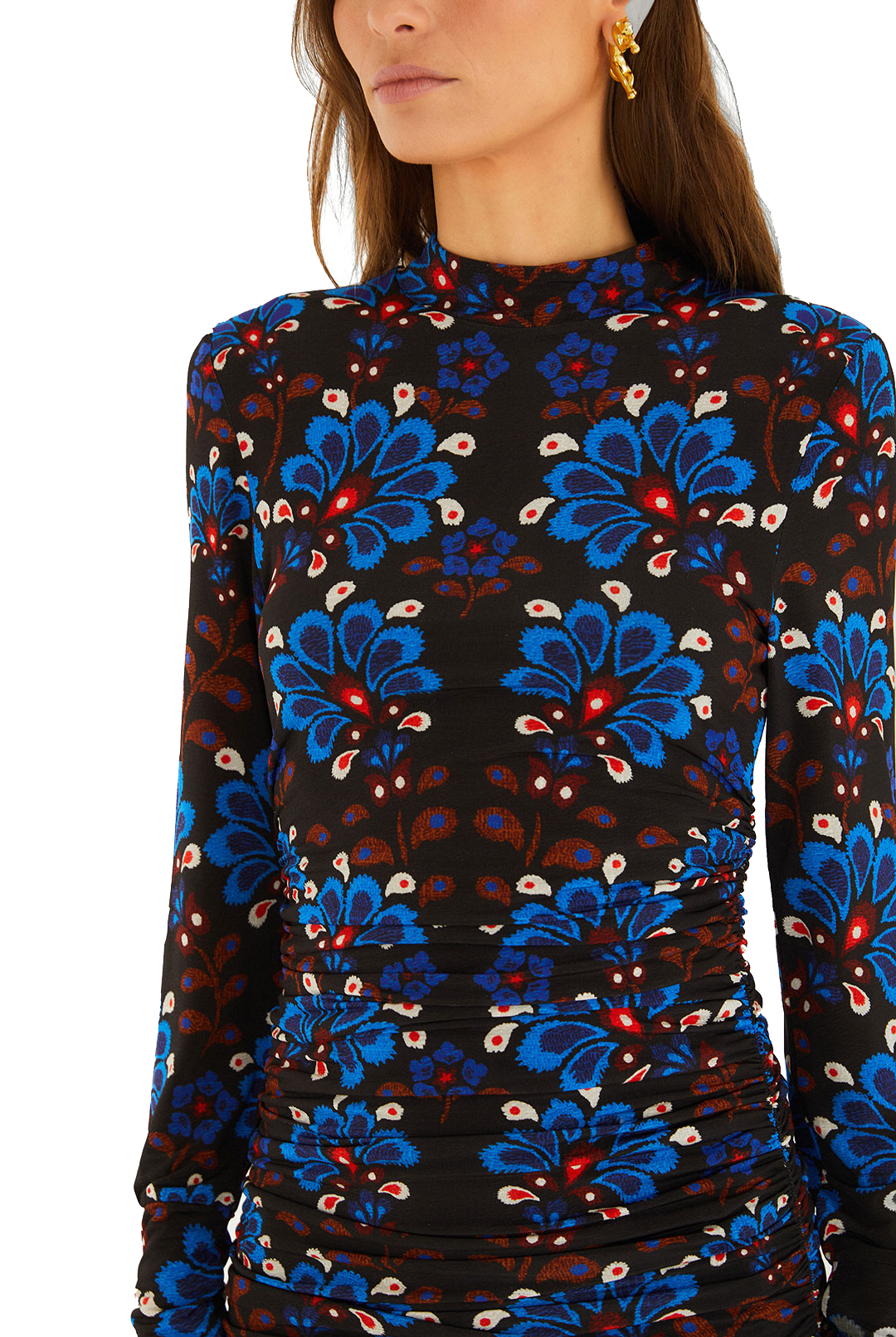 LATINA SCARF JERSEY MINI DRESS - Sassanova