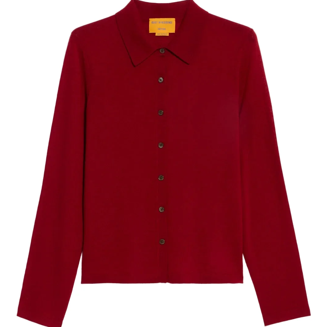 ELLE CASHMERE SHIRT - Sweaters - Sassanova