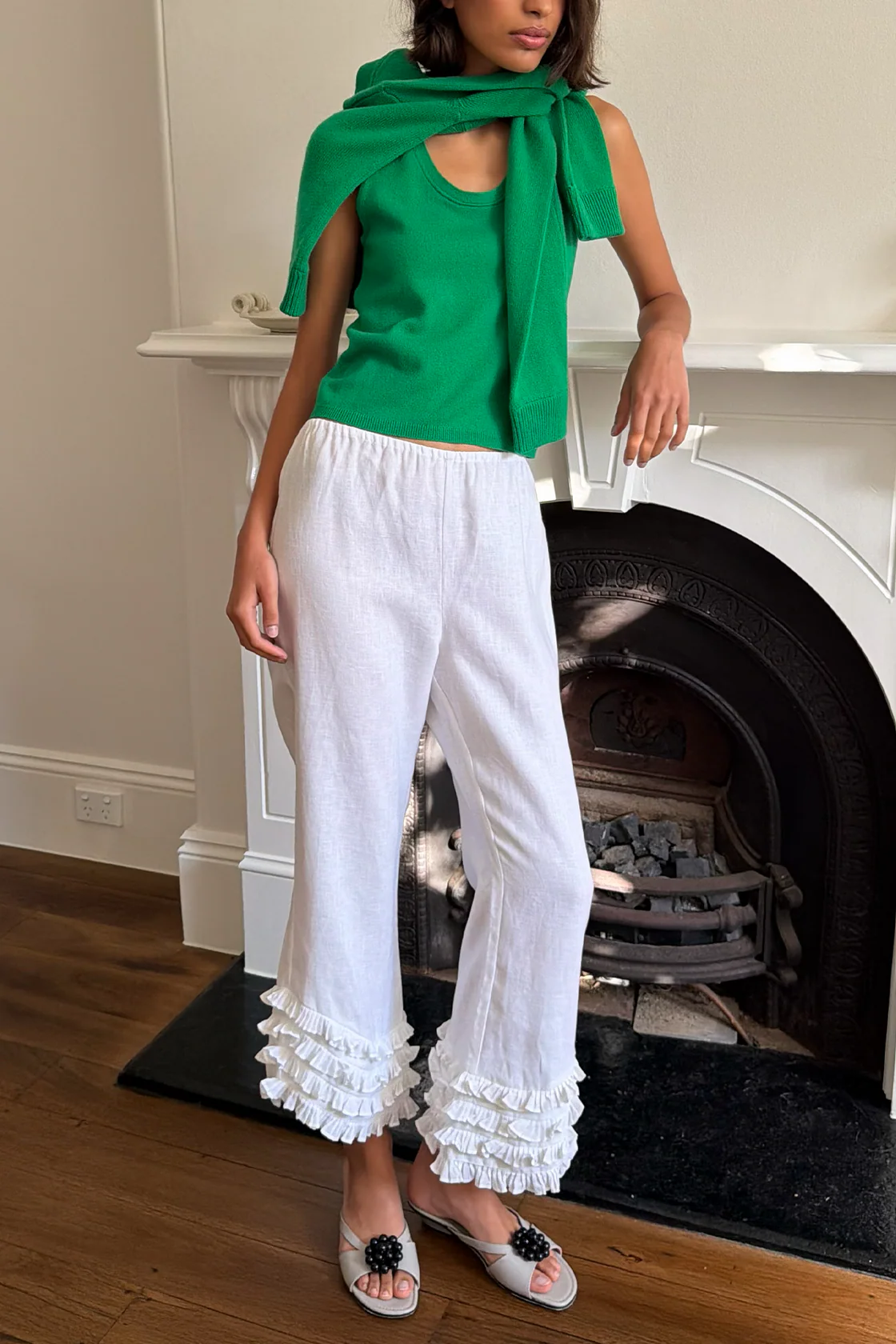FLORENCE PANT - Pants - Sassanova