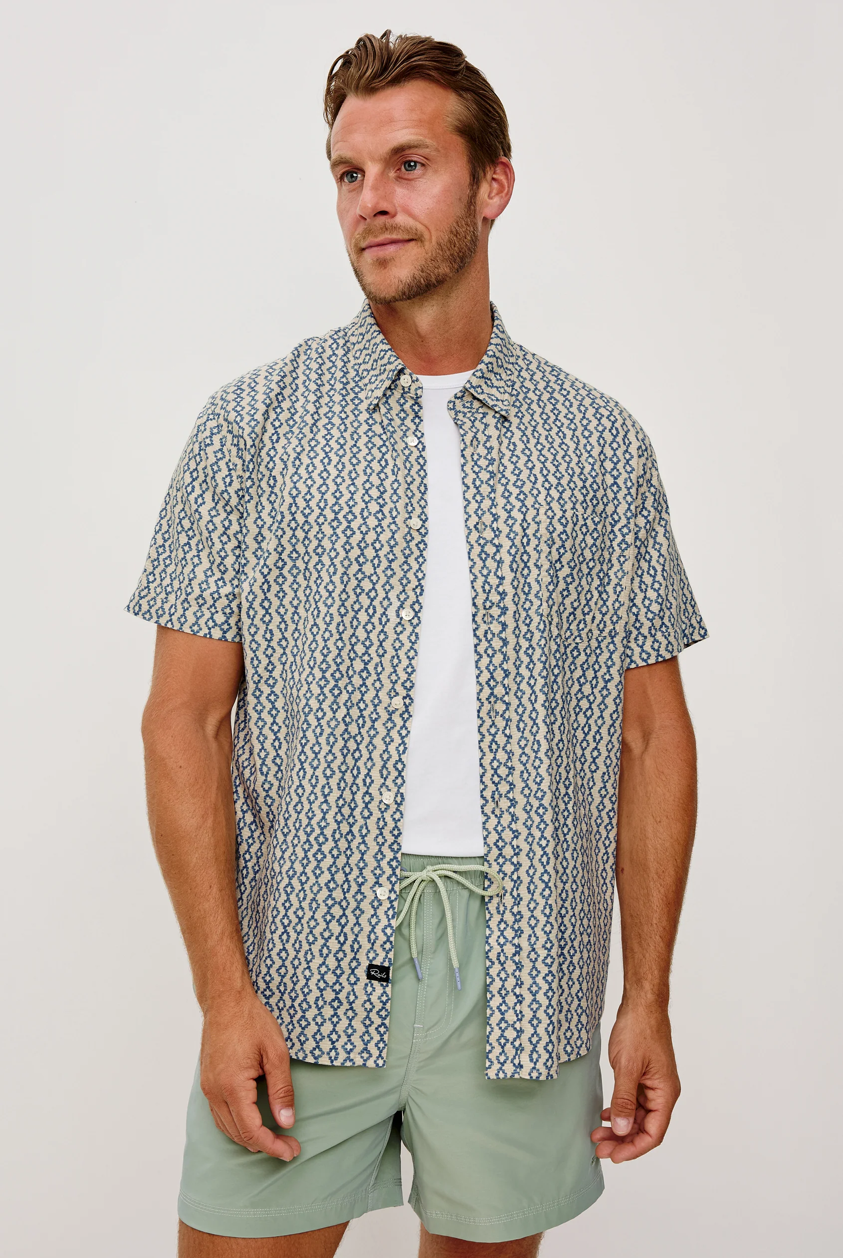 CARSON SHORT SLEEVE SPORT SHIRT - Short Sleeve Shirts - Novaman